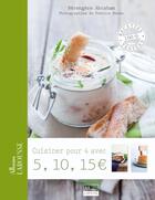 Couverture du livre « Cuisiner pour 4 avec 5, 10, 15 euros » de Abraham/Besse aux éditions Larousse