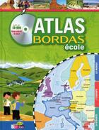 Couverture du livre « Atlas bordas école (éditon 2012) » de Michel Mouton-Barrere aux éditions Bordas