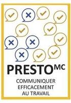Couverture du livre « PRESTO MC ; communiquer efficacement au travail » de Samuel-Jean Bassetto aux éditions Ecole Polytechnique De Montreal