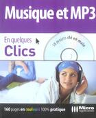 Couverture du livre « Musique Et Mp3 » de Sebastien Garlot aux éditions Micro Application