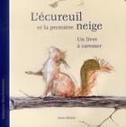 Couverture du livre « L'écureuil et la première neige » de Sebastien Meschenmoser aux éditions Mineditions