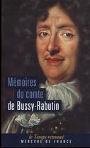 Couverture du livre « Mémoires de Bussy-Rabutin » de Roger De Bussy-Rabutin aux éditions Mercure De France