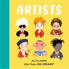 Couverture du livre « Little people big dreams artists » de  aux éditions Frances Lincoln