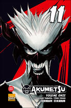 Couverture du livre « Akumetsu Tome 11 » de Yoshiaki Tabata et Yuki Yogo aux éditions Taifu Comics
