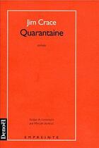 Couverture du livre « Quarantaine » de Jim Crace aux éditions Denoel