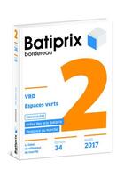 Couverture du livre « BATIPRIX T.2 ; VRD, espaces verts (édition 2017) » de  aux éditions Groupe Moniteur