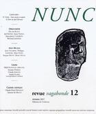 Couverture du livre « Revue nunc n.12 : Gillibert, Lefebvre, Suied, Ricot & Atlan » de Revue Nunc aux éditions Corlevour