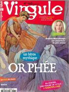Couverture du livre « Virgule n 160 portrait : orphee - mars 2018 » de  aux éditions Virgule