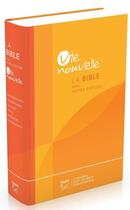 Couverture du livre « Bible d'étude Vie nouvelle orange » de 21 Segond aux éditions La Maison De La Bible