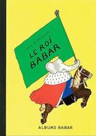 Couverture du livre « Le roi Babar » de Jean De Brunhoff aux éditions Michel De Seguins