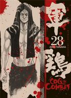 Couverture du livre « Coq de combat Tome 28 » de Akio Tanaka et Izo Hashimoto aux éditions Delcourt
