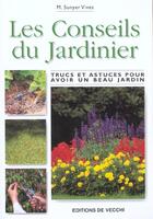 Couverture du livre « Les conseils du jardin » de Vives Sunyer aux éditions De Vecchi