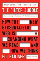 Couverture du livre « The Filter Bubble » de Pariser Eli aux éditions Penguin Group Us