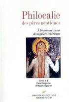 Couverture du livre « Philocalie des peres neptiques t.b1 » de  aux éditions Cerf