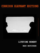 Couverture du livre « Lifetime moment » de Marc Matzinger aux éditions Corridor Elephant