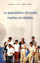 Couverture du livre « La population chinoise ; mythes et réalités » de Zhong Qing Li et Feng Wang aux éditions Pu De Montreal