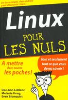 Couverture du livre « Linux » de D-A Leblanc et M Hoag et E Blomquist aux éditions First Interactive