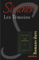 Couverture du livre « Les témoins » de Georges Simenon aux éditions Omnibus
