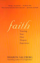 Couverture du livre « Faith » de Sharon Salzberg aux éditions Penguin Group Us