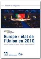 Couverture du livre « L'Europe : état de l'Union en 2010 » de Boniface et Sueur aux éditions Armand Colin