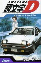 Couverture du livre « Initial D t.6 » de Shuichi Shigeno aux éditions Crunchyroll