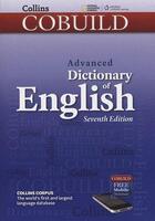 Couverture du livre « Collins advanced dictionary of english » de Cobuild aux éditions Ophrys