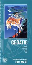 Couverture du livre « Croatie (édition 2018) » de Collectif Gallimard aux éditions Gallimard-loisirs