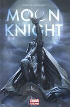 Couverture du livre « Moon Knight t.1 : revenu d'entre les morts » de Declan Shalvey et Warren Ellis aux éditions Panini