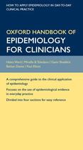 Couverture du livre « Oxford Handbook of Epidemiology for Clinicians » de Paul Elliott aux éditions Oup Oxford