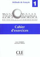 Couverture du livre « Panorama 1 / Cahier D'Exercices » de Jacky Girardet aux éditions Cle International