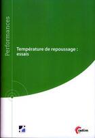 Couverture du livre « Temperature de repoussage » de Charron Jean-Louis aux éditions Cetim