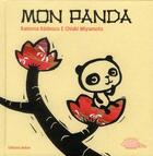 Couverture du livre « Mon panda » de Ramona Badescu et Chiaki Miyamoto aux éditions Belize