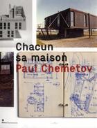 Couverture du livre « Chacun sa maison » de Paul Chemetov aux éditions Skira Paris