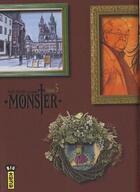 Couverture du livre « Monster - deluxe : Intégrale vol.5 » de Naoki Urasawa aux éditions Kana
