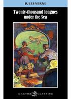 Couverture du livre « Twenty-thousand leagues under the sea » de Jules Verne aux éditions Maxtor