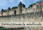 Couverture du livre « Carcassonne la medievale calendrier mural 2020 din a3 horizontal - carcassonne en languedoc une v » de Hanel Photogr aux éditions Calvendo