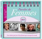 Couverture du livre « Paroles de femmes 2017 » de  aux éditions Editions 365