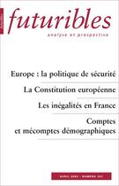 Couverture du livre « Europe : la politique de sécurité » de Schmeder/Toulemon aux éditions Futuribles
