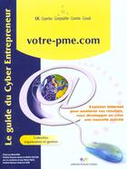 Couverture du livre « Votre pme.com » de Cabinet E3c aux éditions Finance Conseil