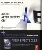 Couverture du livre « After Effects Cs 5.5 + Formation Video2brain » de Press/Adobe aux éditions Pearson