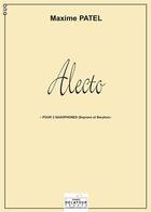 Couverture du livre « Alecto pour 2 saxophones » de Patel Maxime aux éditions Delatour