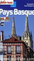 Couverture du livre « GUIDE PETIT FUTE ; CARNETS DE VOYAGE ; Pays Basque (édition 2011) » de  aux éditions Le Petit Fute