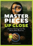 Couverture du livre « Masterpieces up close » de Claire D' Harcourt aux éditions Princeton Architectural