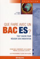 Couverture du livre « Que Faire Avec Un Bac Es ? 7e Edition » de Fitzner Pascal aux éditions Studyrama