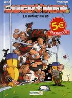 Couverture du livre « Les rugbymen ; best of ; le rugby en BD » de Beka et Poupard aux éditions Bamboo