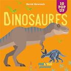 Couverture du livre « Dinosaures » de David Hawcock aux éditions Nuinui Jeunesse