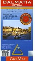 Couverture du livre « Dalmatia, Istria » de  aux éditions Gizimap