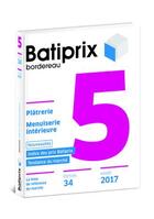 Couverture du livre « BATIPRIX T.5 ; plâtrerie, menuiserie intérieure (édition 2017) » de  aux éditions Groupe Moniteur