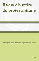 Couverture du livre « Revue d'histoire du protestantisme 2023-4 » de Hubert Bost aux éditions Droz