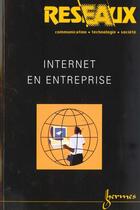 Couverture du livre « Internet en entreprise » de Patrice Flichy aux éditions Hermes Science Publications